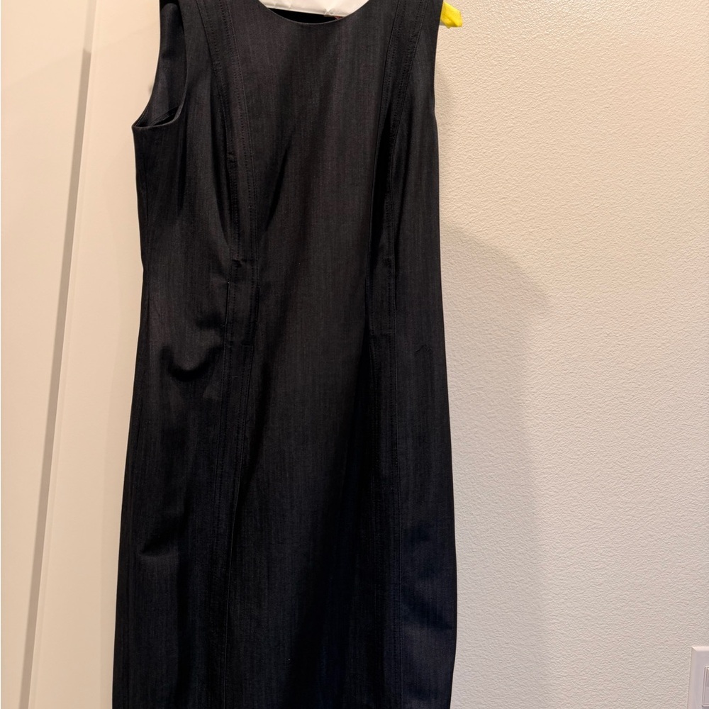 Calvin Klein Collection Navy Midi Dress